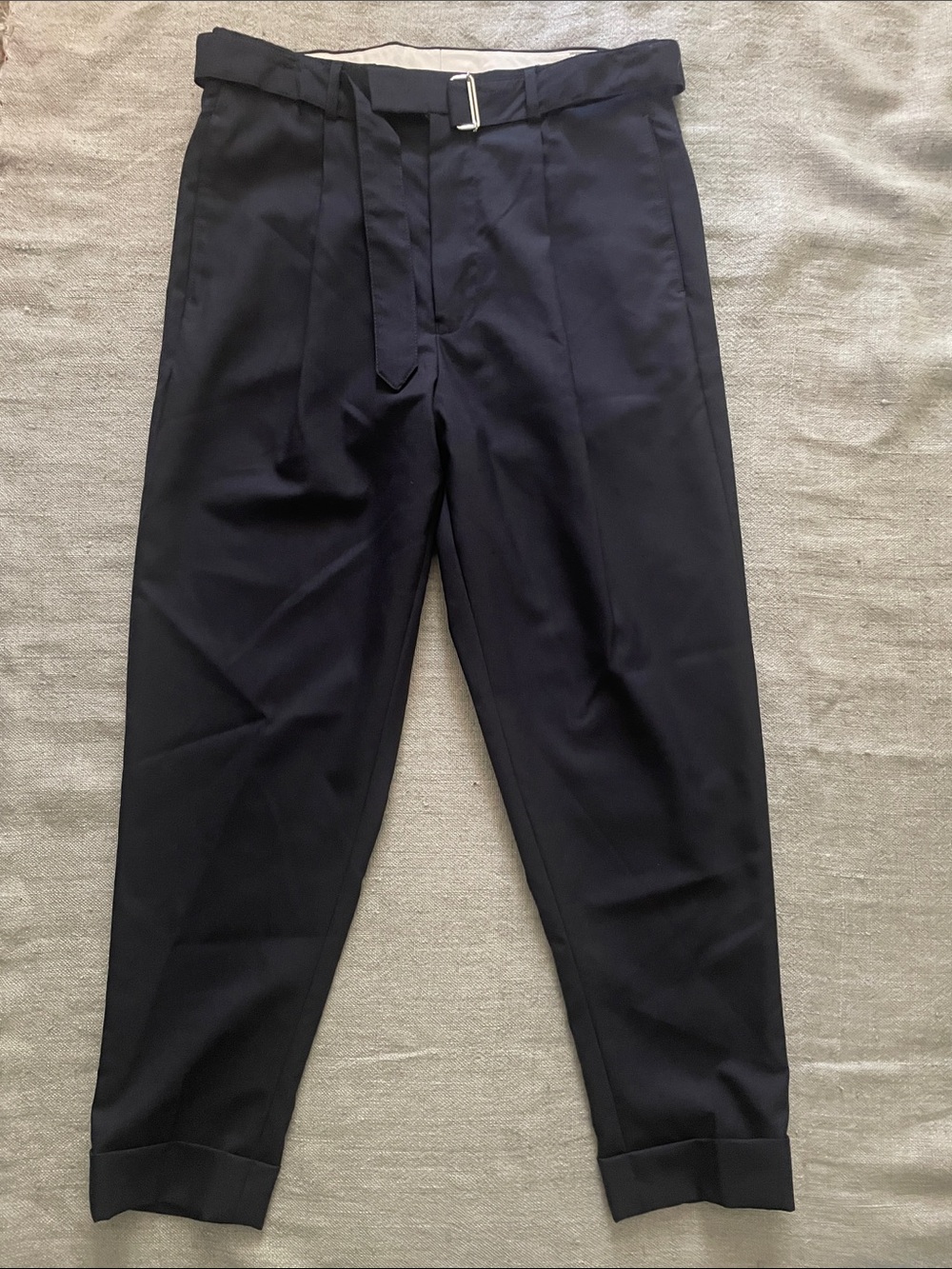 Never worn designer navy slacks